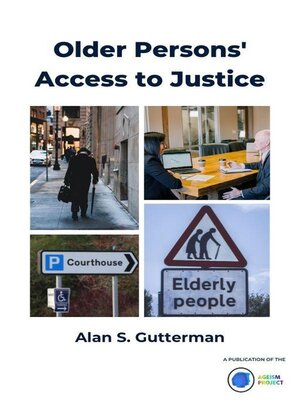 cover image of Older Persons' Access to Justice